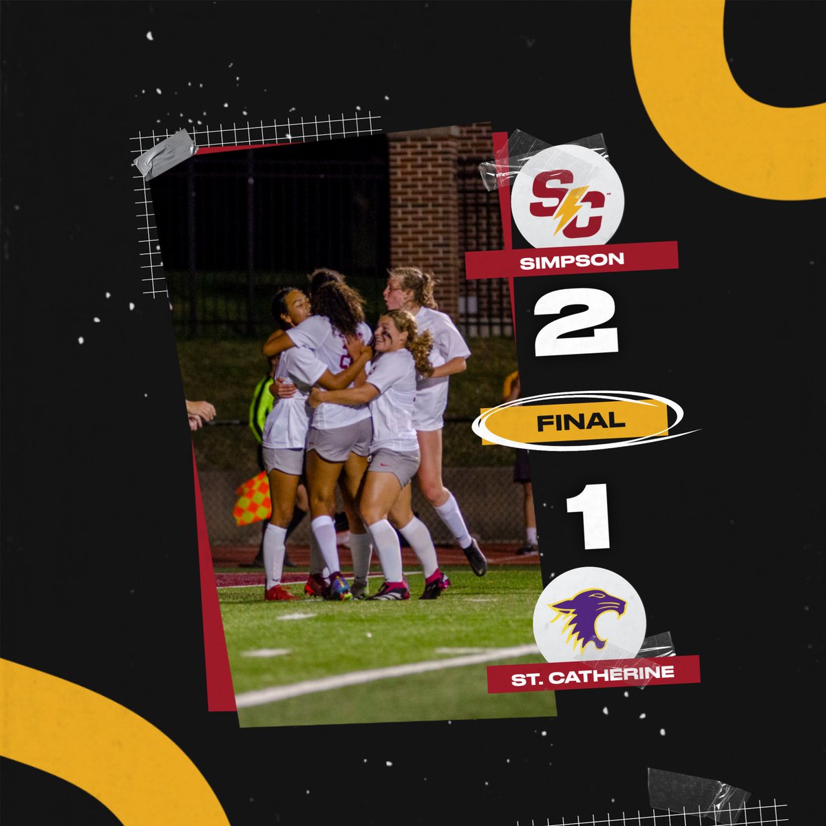 STORM WIN! 🔥

Cassie Nash scores in the 25th and 52nd minutes as we advance with a 2-1 victory over the Wildcats! We will face No. 11 Wis.-La Crosse in the Round of 32 tomorrow at 3 p.m. 

📰 tinyurl.com/9ysrn8xr

#rollriversWSOC #d3soccer #d3soc