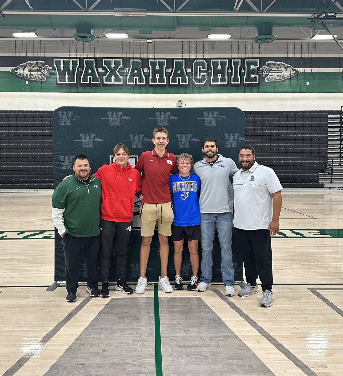 Waxahachie HS Indian Baseball (@hachieball1909) on Twitter photo Congratulations to <a href="/BeckSul4/">Patrick “Beck” Sullivan</a> <a href="/UNMLoboBaseball/">UNM Baseball</a> <a href="/ReidGraham_06/">Reid Graham</a> <a href="/OU_Baseball/">Oklahoma Baseball</a> <a href="/CannonYrock19/">Cannon Weyrauch</a> <a href="/SAUBaseball/">Mulerider Baseball</a> #exceedtheexpectation Congratulations to <a href="/BeckSul4/">Patrick “Beck” Sullivan</a> <a href="/UNMLoboBaseball/">UNM Baseball</a> <a href="/ReidGraham_06/">Reid Graham</a> <a href="/OU_Baseball/">Oklahoma Baseball</a> <a href="/CannonYrock19/">Cannon Weyrauch</a> <a href="/SAUBaseball/">Mulerider Baseball</a> #exceedtheexpectation