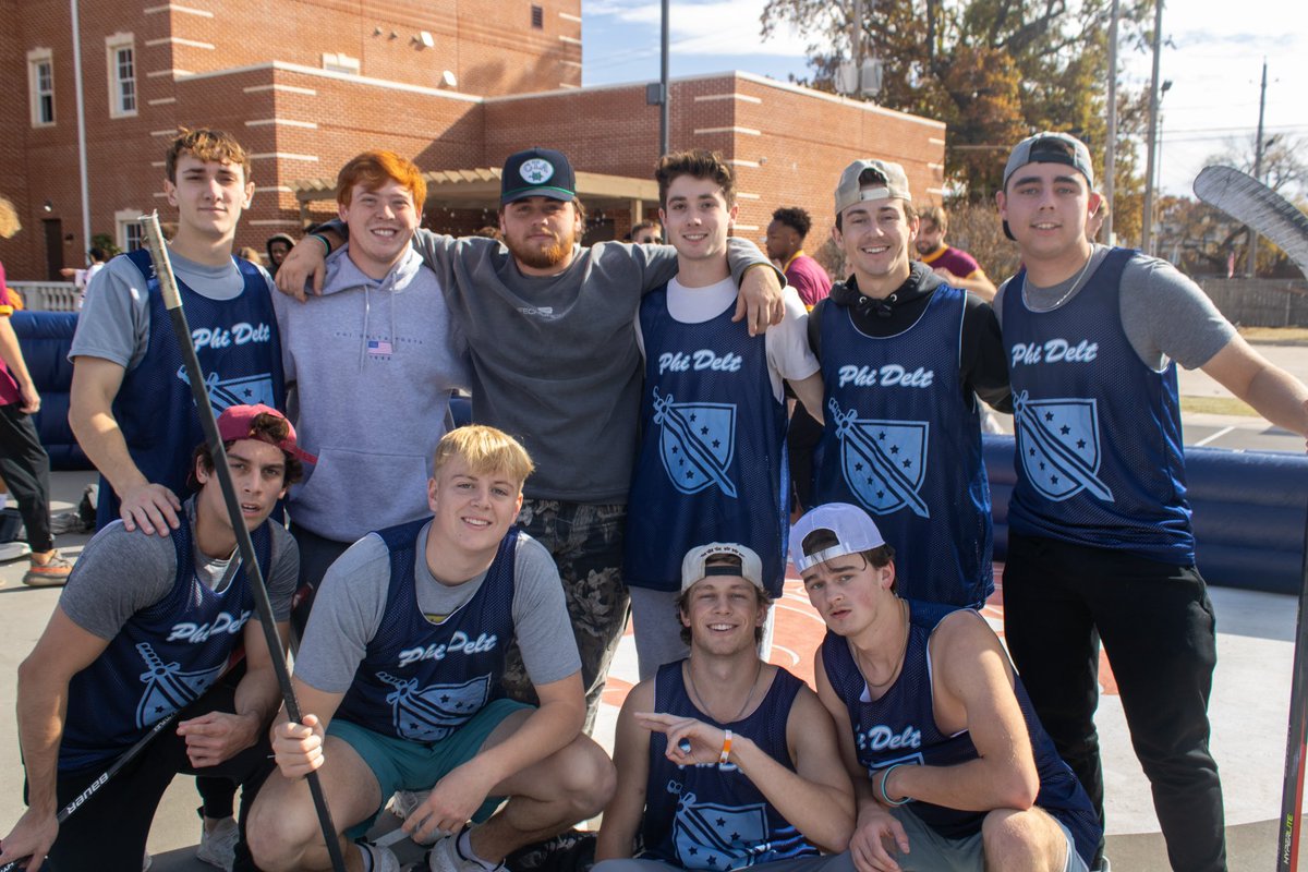 okstatehockey's tweet photo. HOCKEY X IFC TOURNAMENT WINNER IS… Sigma Chi! 

2nd place: Phi Delta Theta
3rd place: Sigma Nu

Match 11: Sigma Nu 12 - Beta Theta Pi 7 
Match 12: Sigma Nu 7 - Kappa Sigma 3
Match 13: Sigma Chi 12 - Sigma Nu 6
Match 14: Sigma Chi 13 - Phi Delta Theta 10

#GoPokes #okstatehockey https://t.co/fHxqCd8PGq