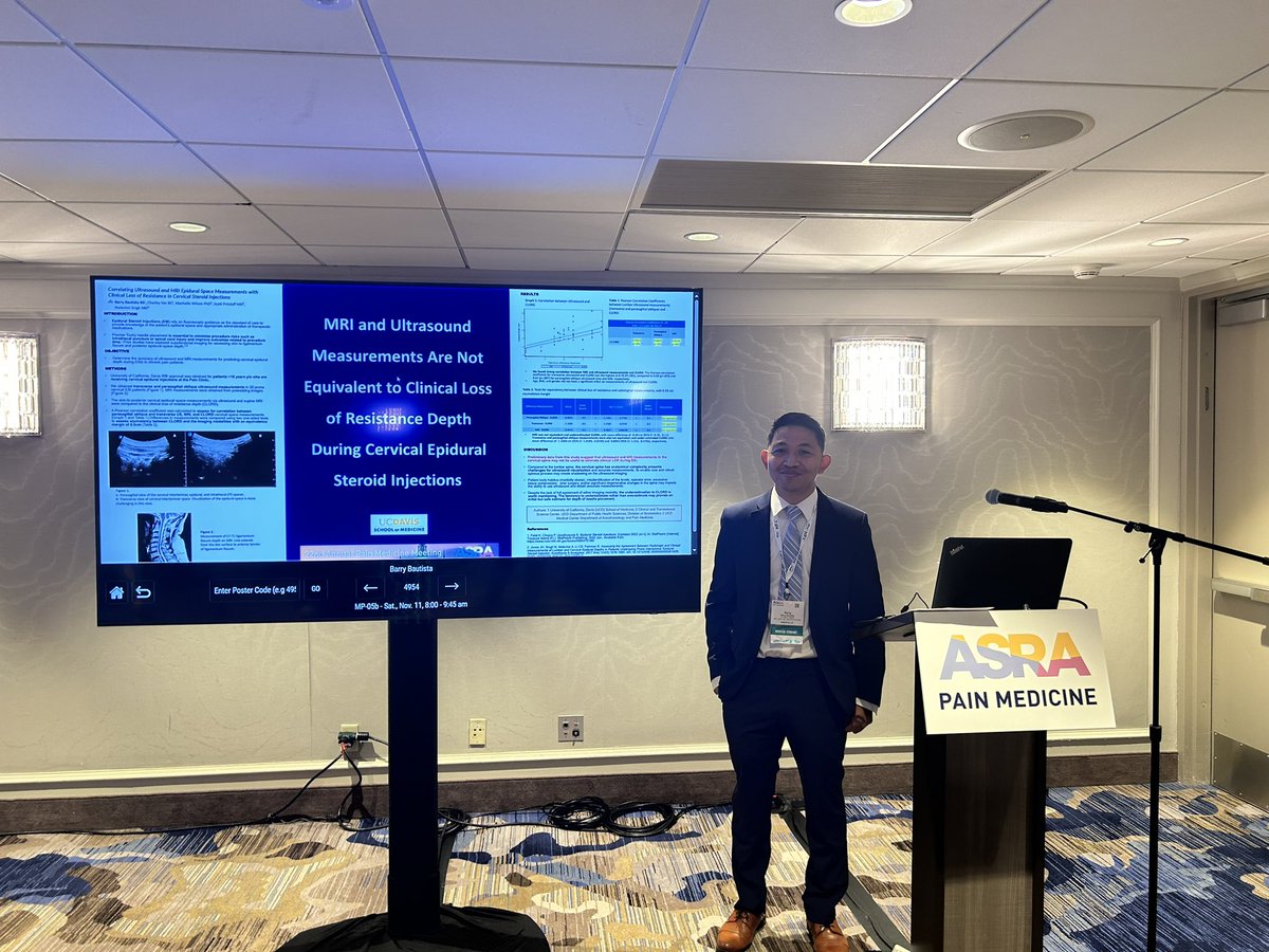 UC Davis Pain Medicine (@ucdavispain) on Twitter photo Congratulations to <a href="/UCDavisMed/">UCDavisMedSchool</a> superstars Ellie Tsang, Jady Yang, and Barry Bautista for their phenomenal presentations at the <a href="/ASRA_Society/">ASRA Pain Medicine</a> meeting in NOLA! #ASRAFall23 #SCS #ultrasound <a href="/UCDavisHealth/">UC Davis Health</a> <a href="/UCDavisResearch/">UC Davis Research</a> <a href="/UCDavisWIMHS/">UC Davis WIMHS</a> Congratulations to <a href="/UCDavisMed/">UCDavisMedSchool</a> superstars Ellie Tsang, Jady Yang, and Barry Bautista for their phenomenal presentations at the <a href="/ASRA_Society/">ASRA Pain Medicine</a> meeting in NOLA! #ASRAFall23 #SCS #ultrasound <a href="/UCDavisHealth/">UC Davis Health</a> <a href="/UCDavisResearch/">UC Davis Research</a> <a href="/UCDavisWIMHS/">UC Davis WIMHS</a>