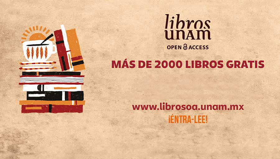 ¡Consulta 👩‍💻, descarga ⬇️, lee 👓! Explora el catálogo de @LibrosUNAM Open Access 🔓. Desde tu computadora, tableta o celular, tienes acceso gratuito a más de 2,000 títulos 📚 (en formatos ePUB y PDF) > bit.ly/3Z8I5dT