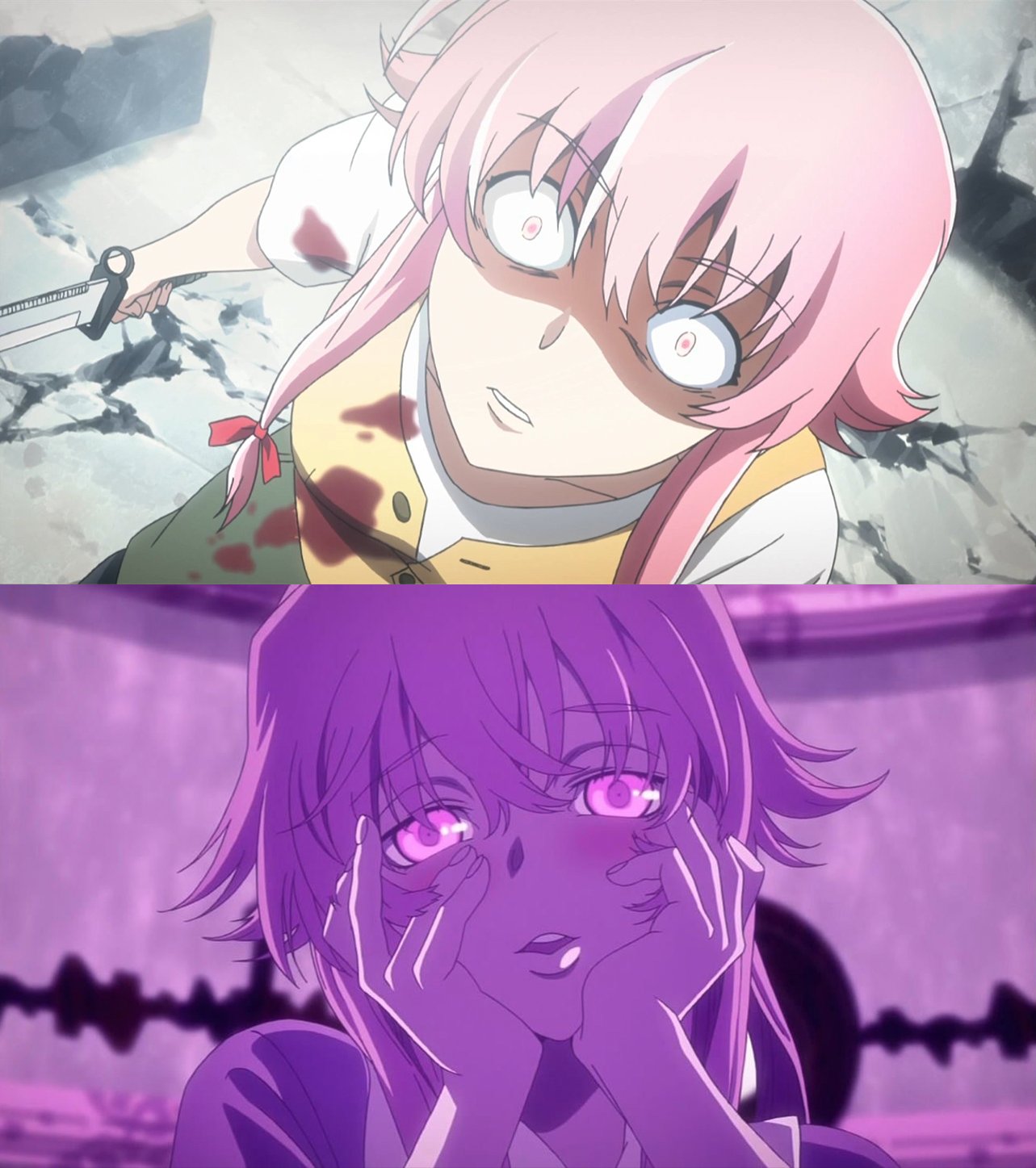 Crunchyroll on X: Yuno Gasai 💕 (via Future Diary)   / X