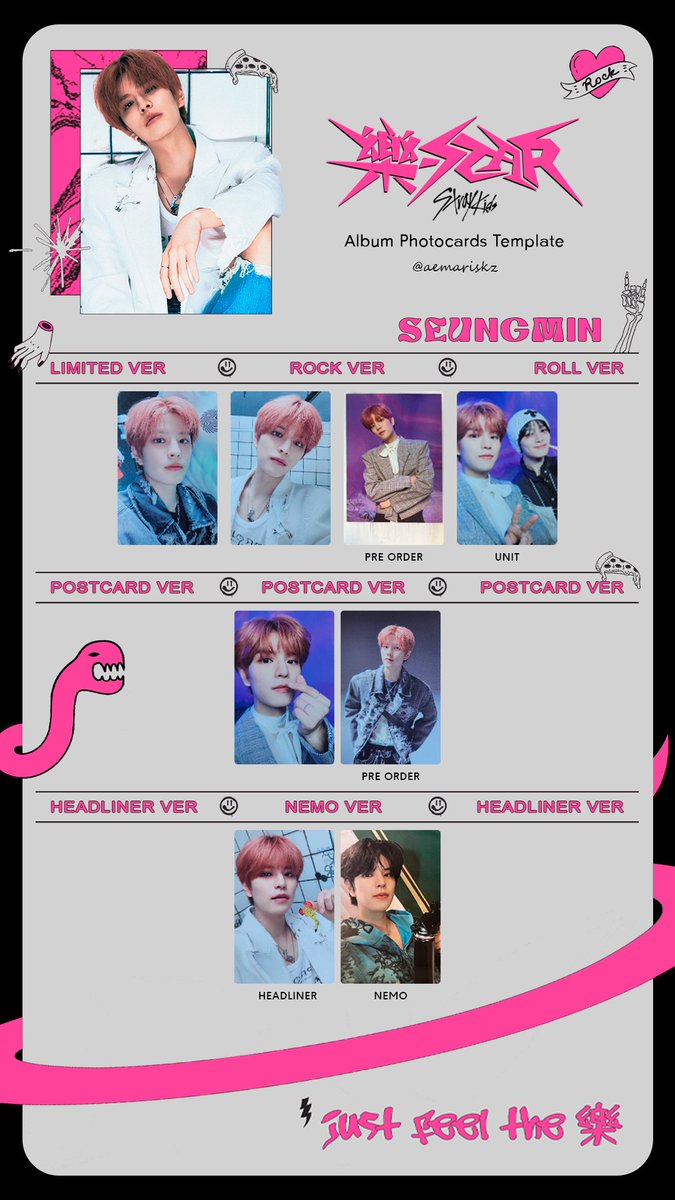 aemariskz's tweet photo. 樂-STAR / ROCK STAR ALBUM PHOTOCARDS TEMPLATE

- Han | 한
- Felix | 필릭스
- Seungmin | 승민
- I.N | 아이엔

hq:
https://t.co/JLkhMA2stu

#StrayKids #template #樂_STAR #Rock_Star #스트레이키즈 https://t.co/HgbgQpfl5N