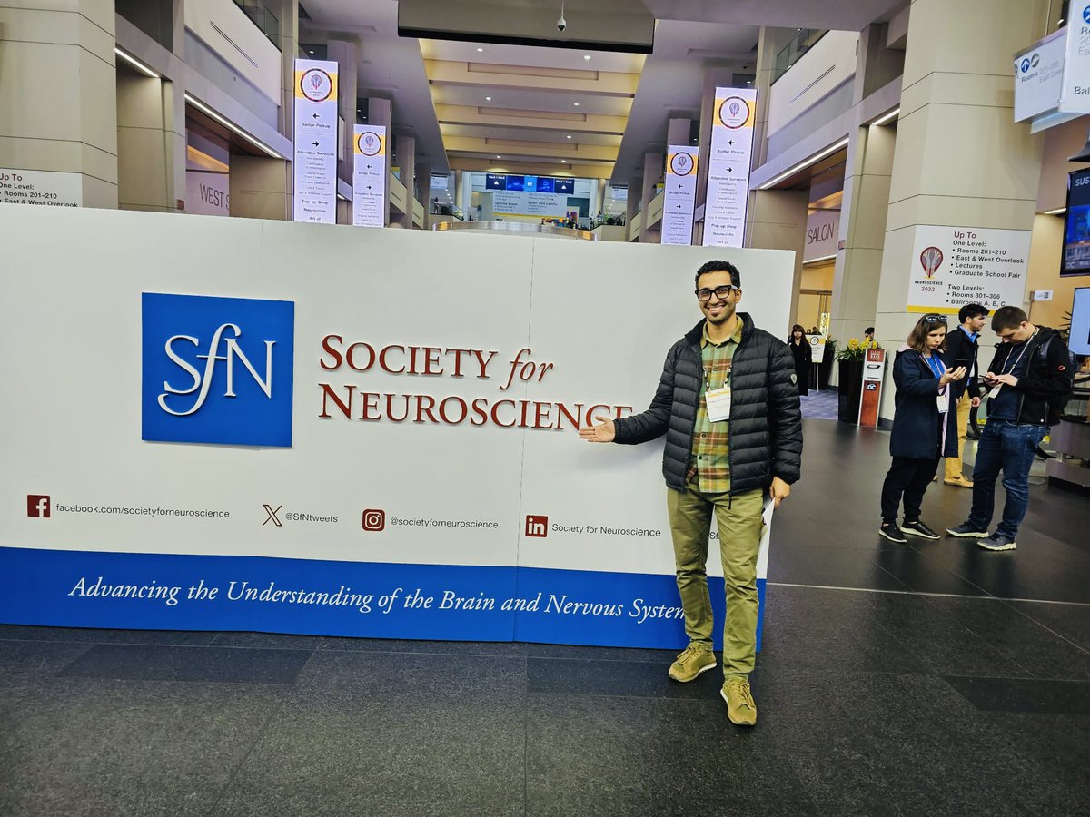 Khalil Ali Ahmad (@khalilrajeh3) on Twitter photo Excited to be in person at #SfN23! Presenting my recent work on cancer pain!
You’re welcome to say hi and discuss! my poster on Sunday afternoon 1-5PM at the molecular and cellular pain models session, board no. T3
#SfN2023
<a href="/MDAndersonNews/">MD Anderson Cancer Center</a> Excited to be in person at #SfN23! Presenting my recent work on cancer pain!
You’re welcome to say hi and discuss! my poster on Sunday afternoon 1-5PM at the molecular and cellular pain models session, board no. T3
#SfN2023
<a href="/MDAndersonNews/">MD Anderson Cancer Center</a>