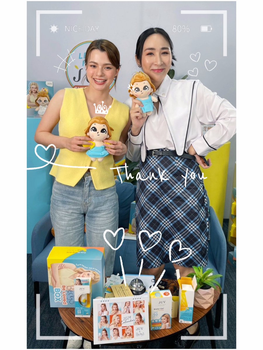 Amo essa dupla juntas #JUVLiveWithBecccca