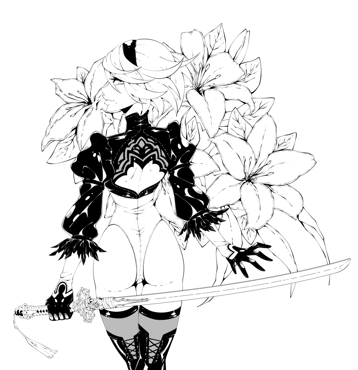 Gonna bump for lineart day! #線画の日 