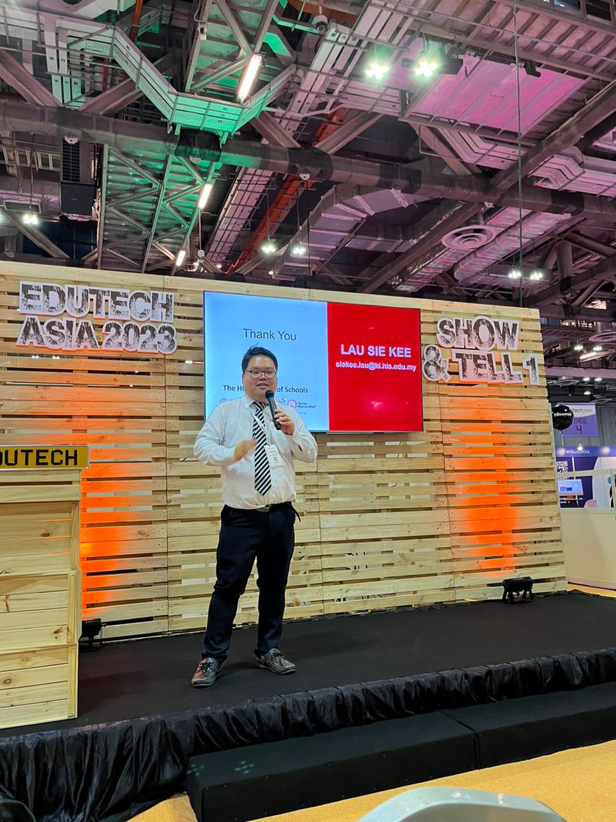 siekee_lau's tweet photo. It was an honour to have the opportunity to share with everyone at @edutech_asia last week. https://t.co/WtBoST5LDM
