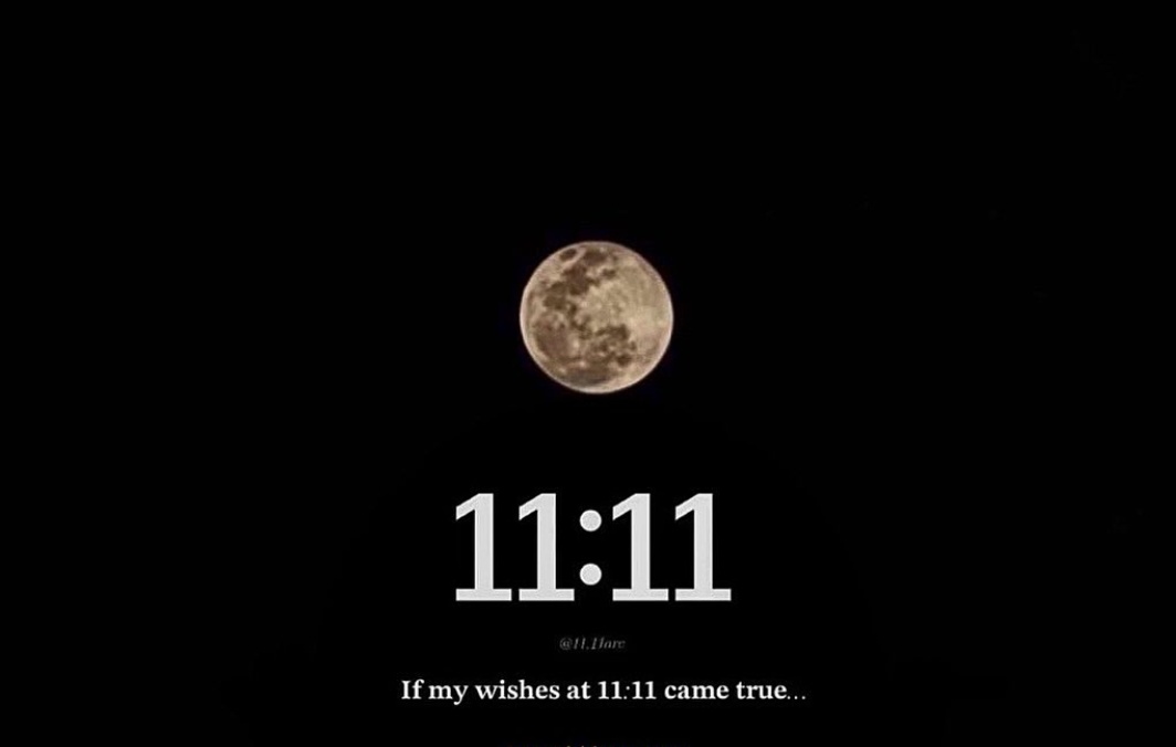 11/11 very special day for me 🥰