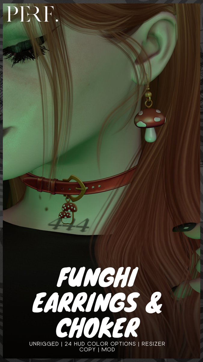 perf_sl's tweet photo. 🍄FUNGHI EARRINGS + CHOKER🍄

*NEW ITEM*

The final pieces to conclude our Funghi Collection for Fall! 

AVAILABLE at Euphoria ♥ 

taxi ♥ https://t.co/1PDYrwk807 https://t.co/AigdT9YS1W