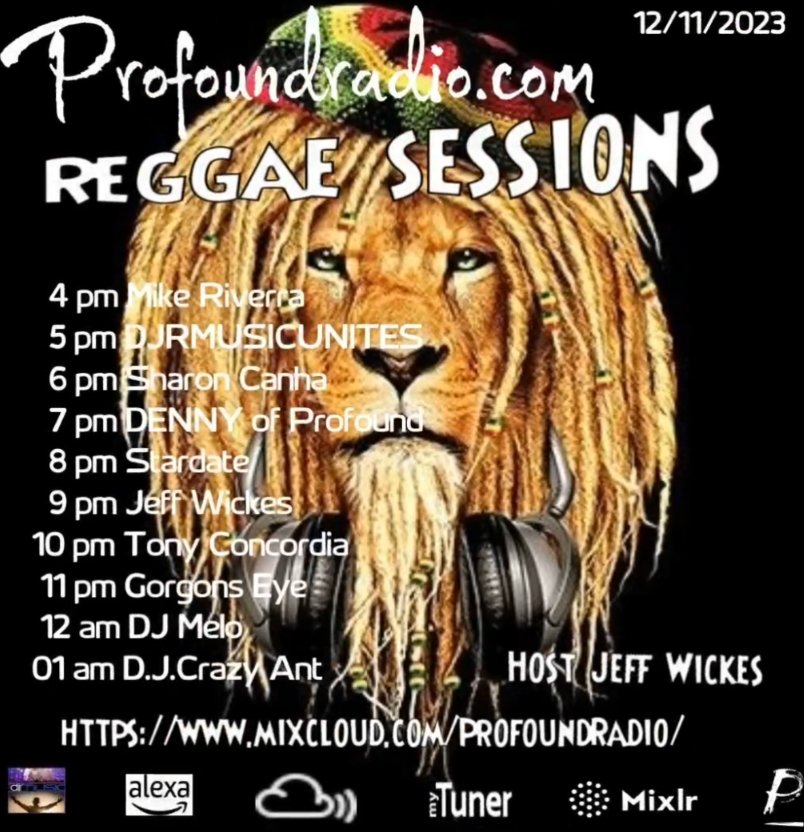 Stay tuned for Sunday Reggae night ✌🏾🥰☮️ (UK time)
#reggaenight #profoundradio #ukradio #GoodVibesOnly #unity #peaceandlove #reggaevibes #reggaemusic