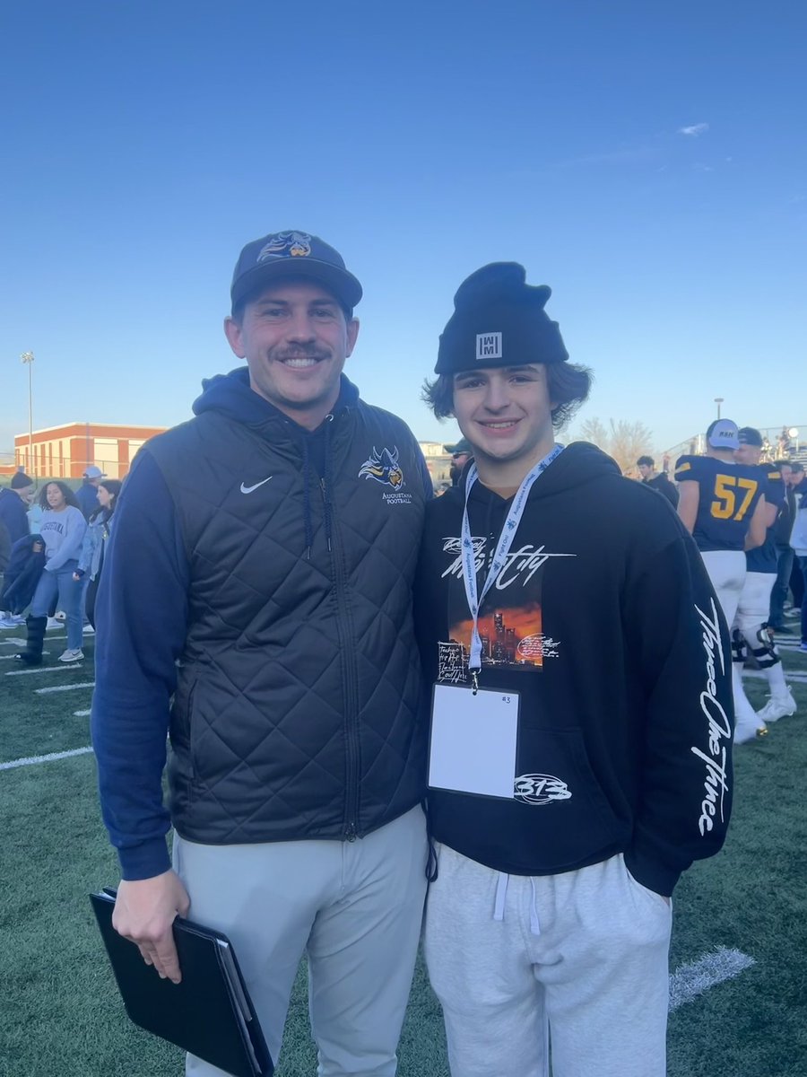 Manu Enriquez (@manuenriquez4) on Twitter photo I Had a great experience on my gameday visit at Augustana University <a href="/GoAugie/">Augustana Vikings</a> Loved the atmosphere,team and coaches! Thanks <a href="/CoachCBrink/">Casey Brink</a> for the invite!! I Had a great experience on my gameday visit at Augustana University <a href="/GoAugie/">Augustana Vikings</a> Loved the atmosphere,team and coaches! Thanks <a href="/CoachCBrink/">Casey Brink</a> for the invite!!
