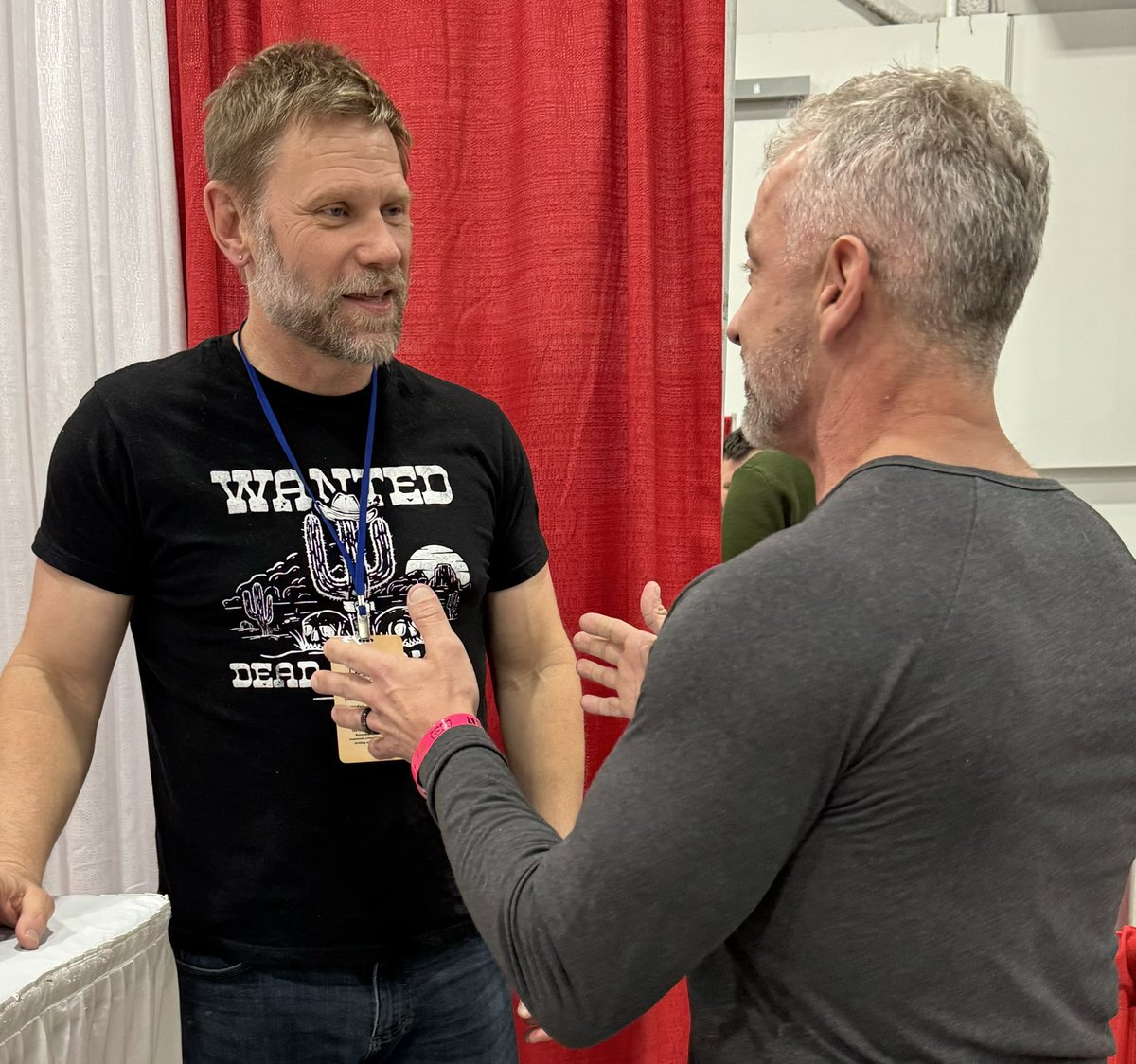 ii_zoch's tweet photo. Yours truly pitching “Mr A” film adaptation to the most qualified #Objectivist Actor/Entertainer @MarkRPellegrino https://t.co/5iKgEnrXPR