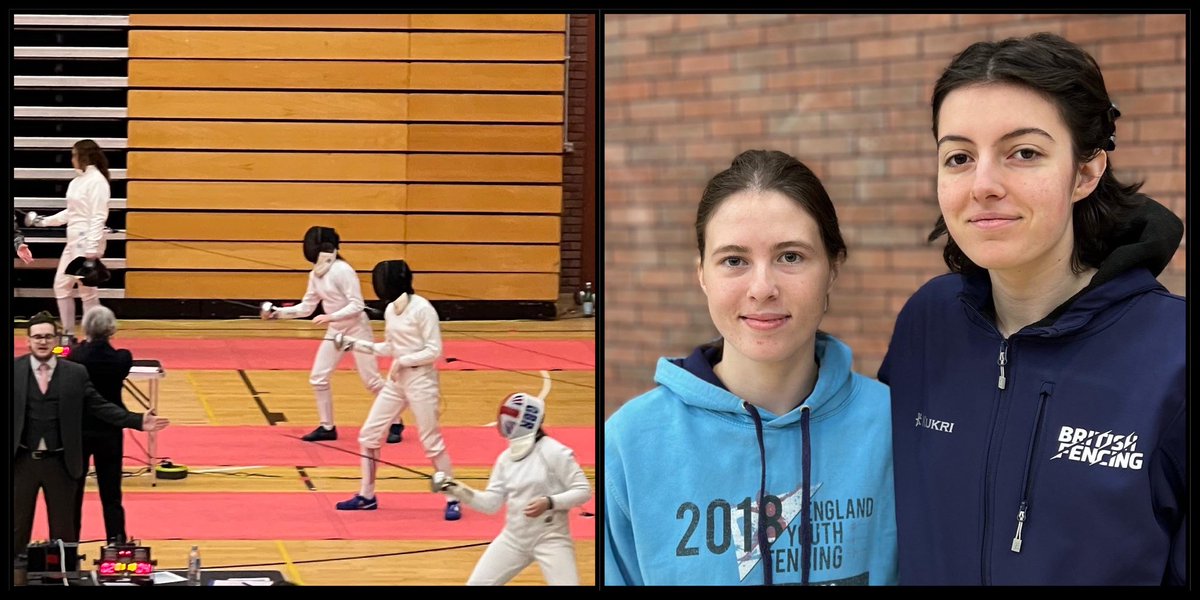 DacorumFencing's tweet photo. Grace &amp; Reya competed in the Welsh Open. Both fenced really well in a very competitive senior event. Grace finishing 12th and Reya 6th. Reya taking the accolade of Best Cadet fencer. Well done #welshopen2023 #epee #fencing #juniorfencing #cadetfencing @ERFencing @britishfencing https://t.co/p2PweN2Dpl