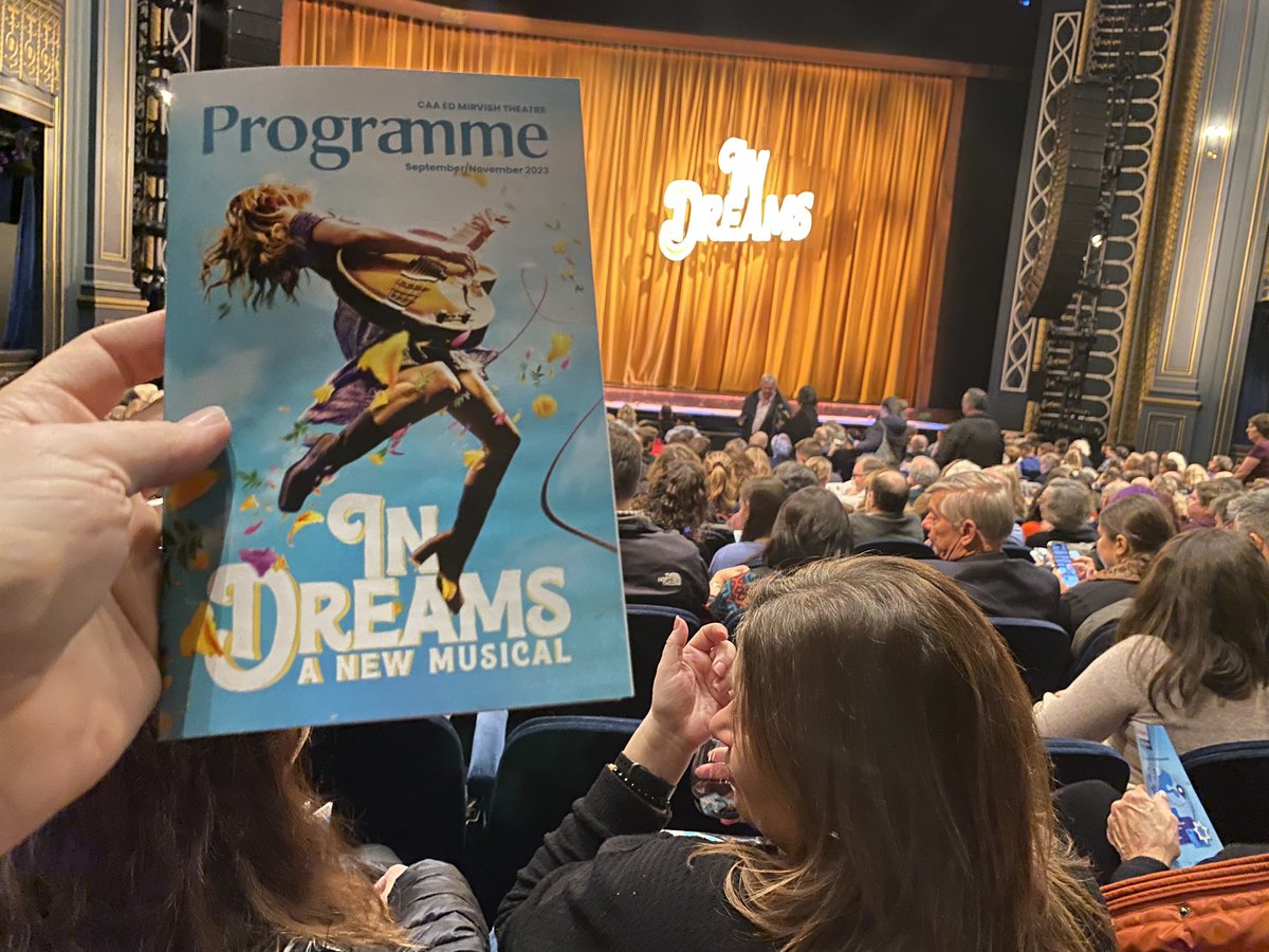 #TonightsBill The North American premiere of <a href="/indreamsmusical/">In Dreams</a> starring TONY WINNING BADASS <a href="/LenaRockerHall/">Lena Hall</a> 🥳