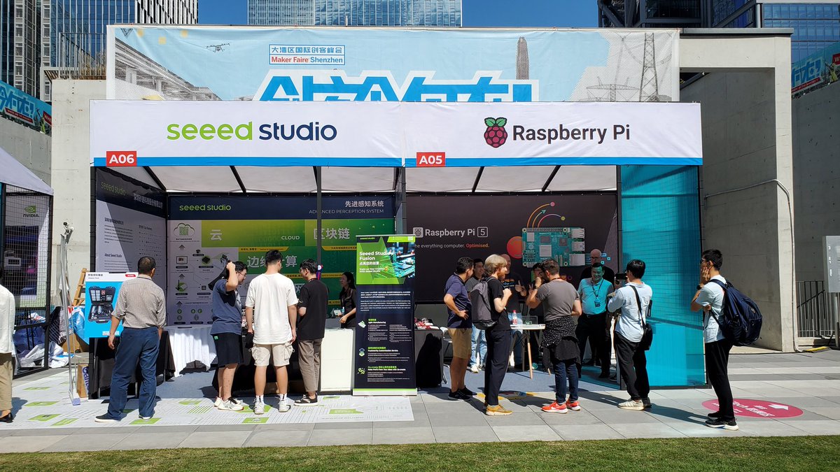 ssci's tweet image. SeeedとRaspberry Pi、どちらもとても大切なパートナーです。

#mfsz2023