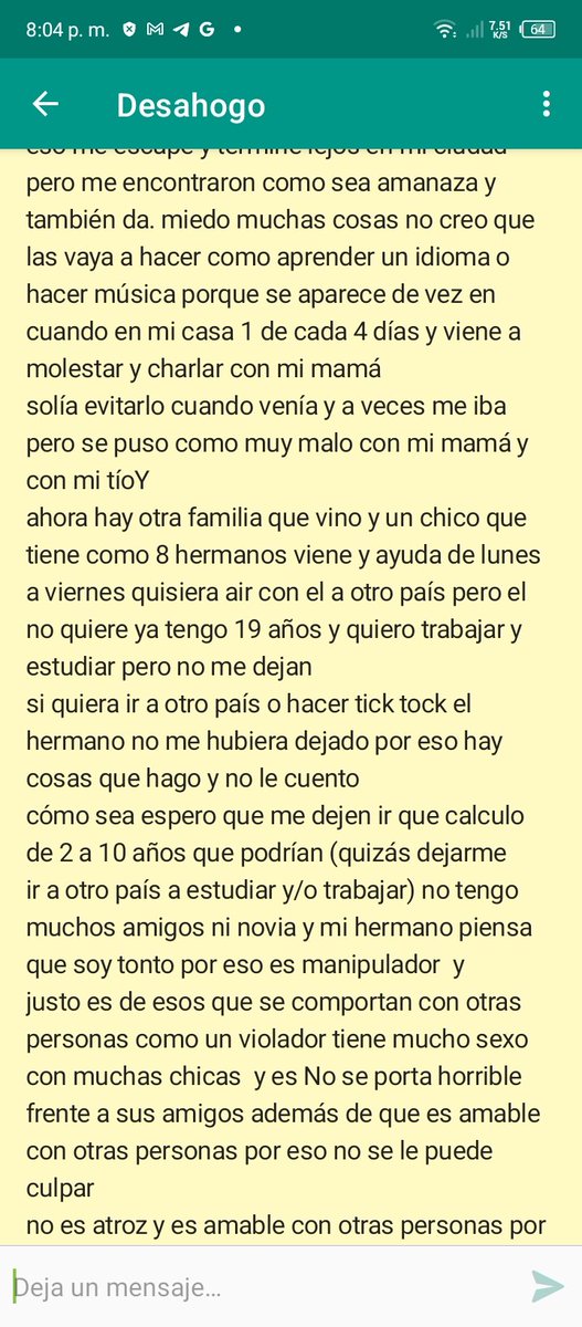 flarset039's tweet photo. Básicamente me desahogo al internet lo que he pasado si no quereis leer esta bien para mí es una historia de Reddit cualquiera pero en otra forma https://t.co/9cUCuLlOHs