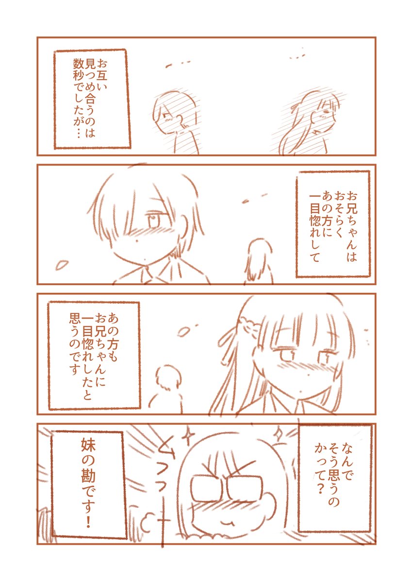 兄の恋を応援してる妹が気づいてないこと(2/4)