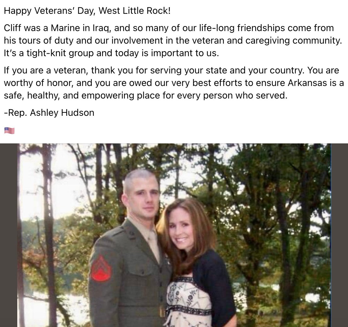 Happy Veterans' Day, West Little Rock!