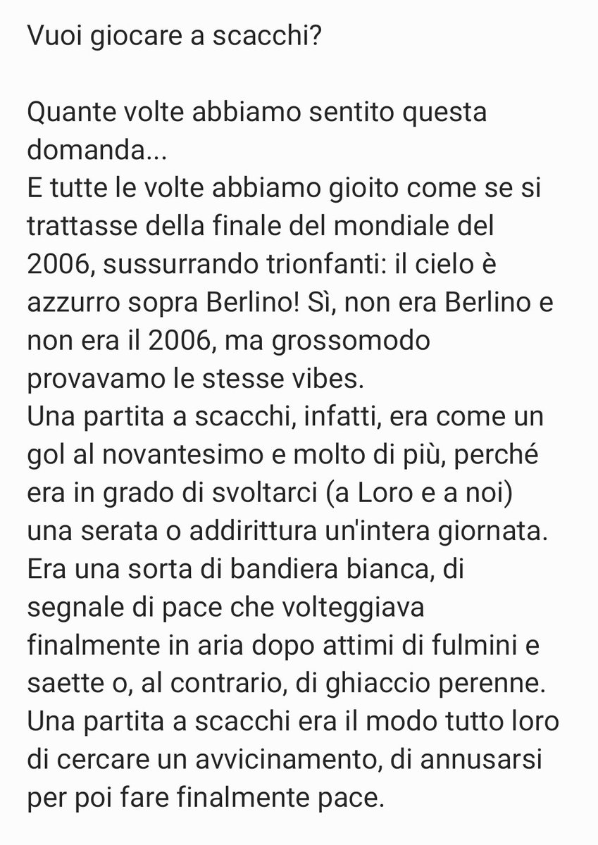 DebbyDe82's tweet photo. Troppi riferimenti agli scacchi in questi giorni, per non ripartire da lì a scrivere...
PER FAVORE NO # 🙏

Notte a tutti, a Loro due un po' di più😊✨️ https://t.co/qGbxb4QSXg