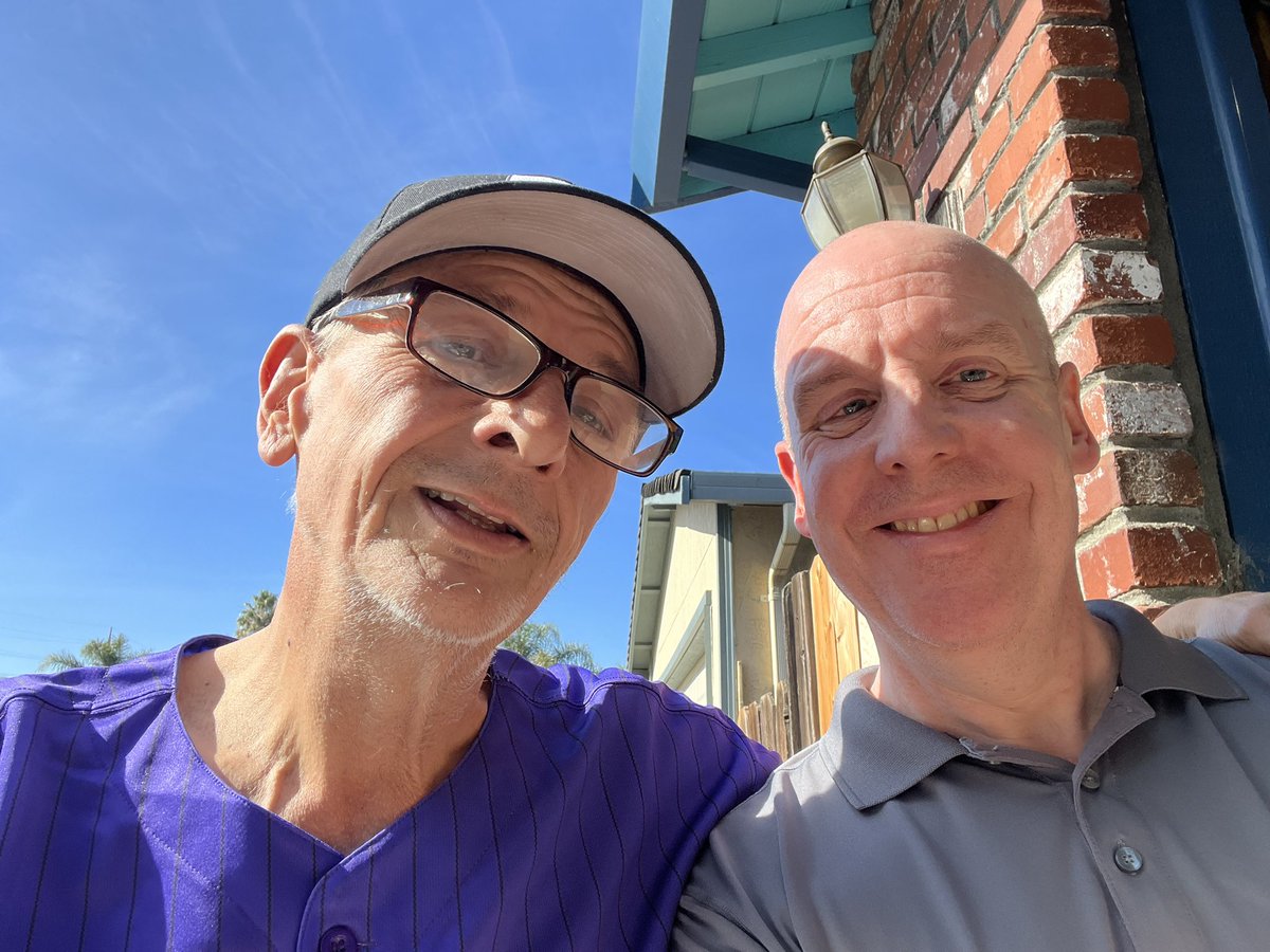 Happy to finally meet Mark Ruggiero today at his epic garage sale.