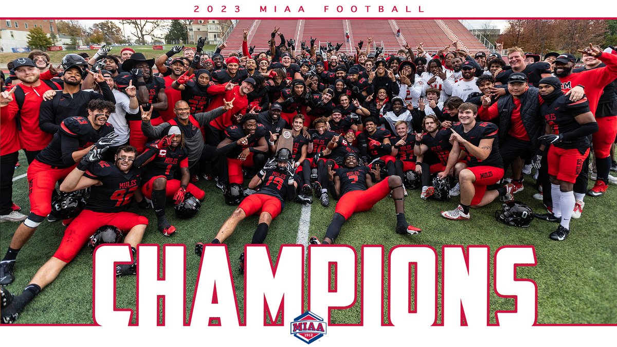 Congratulations to the <a href="/UCMFootballTeam/">Mules Football</a>, your 2023 𝑴𝑰𝑨𝑨 𝑪𝒐-𝑪𝒉𝒂𝒎𝒑𝒊𝒐𝒏𝒔 🏆🎉

#BringYourAGame