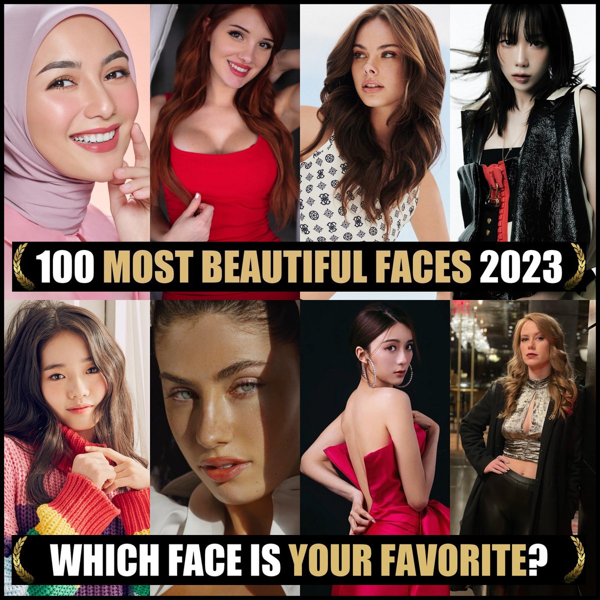 Nominations: 100 Most Beautiful Faces 2023. Congrats! Would you like to nominate & vote? Please join our Patreon community (Link Bio) #TCCandler #100faces2023 #citrakirana #madisonkate #meikawoollard #Taeyeon #snsd #girlsgeneration #RORA #BABYMONSTER #yg #yvettechan #criticalrole