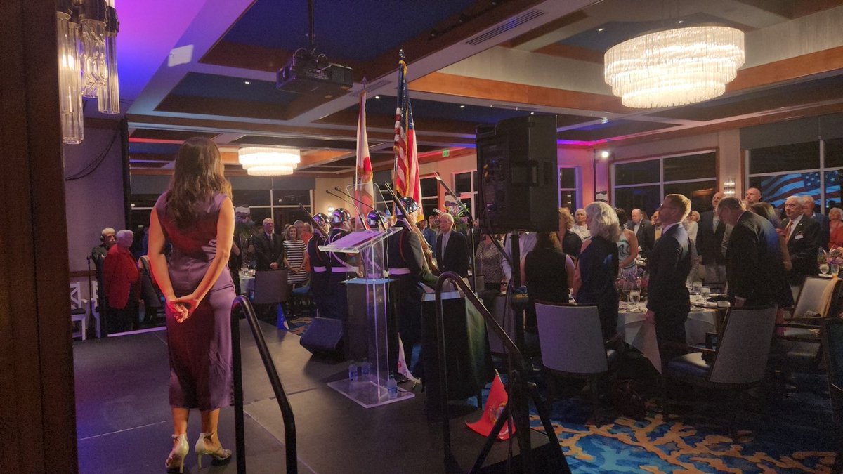 RidgeJrotc's tweet photo. Naples sailing and Yacht Club Wounded Warriors Ball Saturday night. Total of 6 ceremonies supported all throughout the County starting Friday morning and ending Saturday night. Great job supporting your community veterans &amp; Palmetto Ridge. Hoahhh ! https://t.co/0BWyxuUOnx