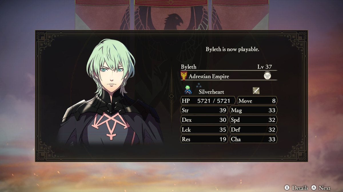 AwesomeJess_'s tweet photo. Yo I finally unlocked my simp, yuri, jeralt!  #FireEmblem #NintendoSwitch https://t.co/a5lMEUG8pc