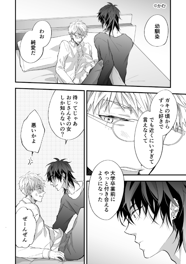 バンドマンとリーマン(3/6)

#創作BL 