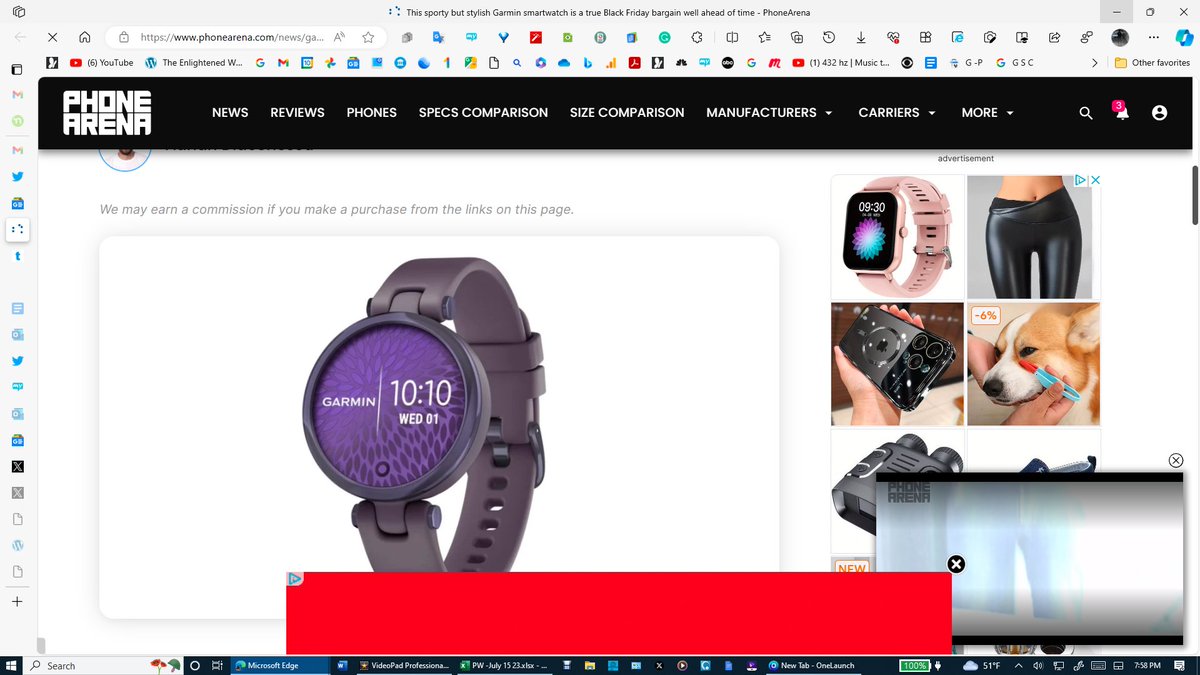 ExcelModels2023's tweet photo. This sporty but stylish Garmin smartwatch is a true Black Friday bargain well ahead of time - PhoneArena 
Download a FREE 5-Day Demo. My Average Steps per Day over the past 898 days is 10,280 equalling 4.9 miles per day. I have been recording my steps, miles, and eight other health statistics for the last 898 days in my FastBooks Health and Exercise Tracker Excel Model using data taken from my $50 Fitbit watch. This same data is offered on any Apple, Pixel, or Google watch. You can also use other similar data.

This unique long-term ‘fitness feedback tool’ on one page provides over 50 useful statistics. My Average Steps per Day since I created the model 898 days ago is 10,280, which can be seen in the first attachment in cell E8. 

All FastBooks.Solution Business and Personal Excel Models are a great way to improve your Excel Skills. By unprotecting the sheet tabs, you can make changes to the models, change the statistics collected, add new sheet tabs for example, or review the formulas that created the over 50 Statistics provided in the model.

All the other cells in the model are locked except the cells in the 10 columns using red font numbering on row 3 that are designed to enter the daily exercise and health data from any smartwatch, which can be changed by simply unprotecting the model.

Click on the link below to download a FREE 5-Day Demo of the FastBooks Health Tracker Excel Model.

All FastBooks.Solution Business and Personal Excel models are designed to be downloaded only on a computer having a licensed copy of Microsoft Excel. If you do not use Excel now is a good time to start. Excel is mathematics in every science. If you don't have Excel on your computer, go to any public library. If you want to gain or enhance your Excel skills, here is your free opportunity. Any health statistic that calculating an Average, Highest, and Lowest number is useful can be used to replace 5 of the 10 statistics input columns provided. 

The file will open in viewing mode. The Excel file contains two sheet tabs, name Example, and 5 Day Free Demo. The Example sheet tab is protected, so the only thing you can do is use the ‘up down scroll bar’ to gain an appreciation for the simple design of this easy-to-use Excel model. The Excel Zoom setting under ‘view’ will most likely have to be adjusted to fit your computer screen. Excel should be set in the Full-screen mode to be viewed as displayed in this posting on your computer.

https://t.co/6erSM964cY

The FastBooks Health and Exercise Tracker Excel Model can be purchased for $25 plus sales tax using the PayPal link below.

https://t.co/iElJd7izJE

Accepts PayPal and all debit and credit cards and the card purchases are covered by PayPal Purchase Protection.

After Purchase, you will receive the Health and Exercise Tracker Excel Model by email from ExcelModels2023@outlook.com with instructions and other information within 24 hours from the time of purchase.

https://t.co/abkRNrVpfZ via @GoogleNews