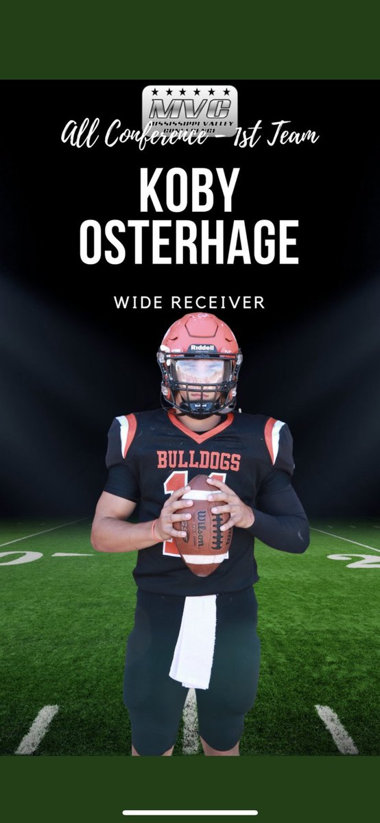 Koby Osterhage (@osterhage_koby) on Twitter photo I have received three 1rst team all conference awards in the Mississippi Valley Conference this year! 1rst WR, DB, and Punter! <a href="/CoachSpence_NCC/">Coach Spencer</a> <a href="/Coach_Crisp/">Spencer Crisp</a> <a href="/UWP_CoachHoff/">Drew Hoff</a> <a href="/CoachWooster/">Scott Wooster</a> <a href="/GSV_STL/">Gateway Sports Venue</a> <a href="/PrepRedzoneIL/">Prep Redzone Illinois</a> @_thomas_jenkins <a href="/CoachMW_51/">Matt Williamson</a> <a href="/stugfb/">Jed Stugart</a> <a href="/Kalus_Murphy/">Coach Murphy</a> I have received three 1rst team all conference awards in the Mississippi Valley Conference this year! 1rst WR, DB, and Punter! <a href="/CoachSpence_NCC/">Coach Spencer</a> <a href="/Coach_Crisp/">Spencer Crisp</a> <a href="/UWP_CoachHoff/">Drew Hoff</a> <a href="/CoachWooster/">Scott Wooster</a> <a href="/GSV_STL/">Gateway Sports Venue</a> <a href="/PrepRedzoneIL/">Prep Redzone Illinois</a> @_thomas_jenkins <a href="/CoachMW_51/">Matt Williamson</a> <a href="/stugfb/">Jed Stugart</a> <a href="/Kalus_Murphy/">Coach Murphy</a>