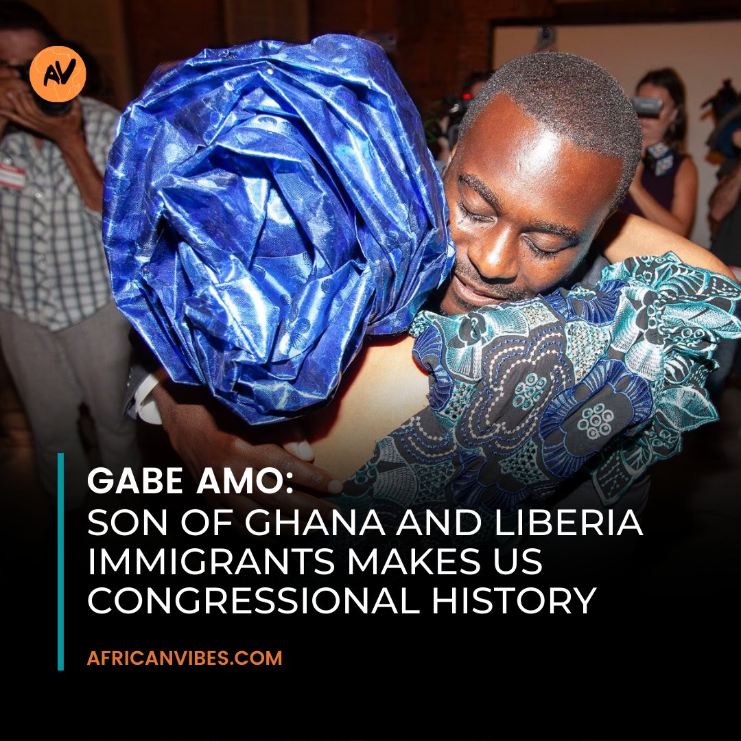 🚀 Gabe Amo, a son of Ghanaian and Liberian immigrants, makes a historical mark in US Congress! His story is a celebration of diversity and achievement. 🌍🇺🇸 africanvibes.com/gabe-amo-makes…  #GabeAmo #CongressionalLeader #DiverseLeadership #AfricanRoots #PoliticalSuccess