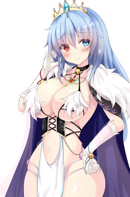 SKEBで描いたノラトト2の皇女衣装の依頼者さんのオリキャラ鈴音ちゃん