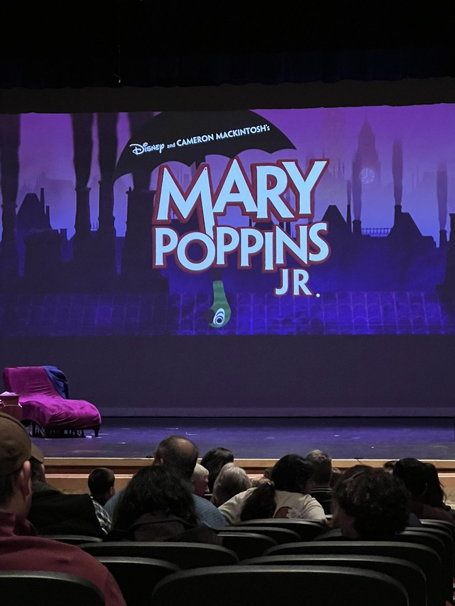 Last night of Mary Poppins Jr. put on by our <a href="/BoerneMSSouth/">Boerne Middle School South</a> Theatre — super excited to see all the awesomeness on stage tonight!