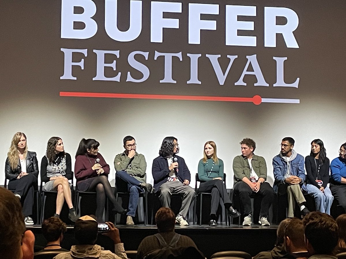 An incredible evening with talented and inspiring storytellers, opening my mind and inspiring audiences worldwide! #bufferfestival