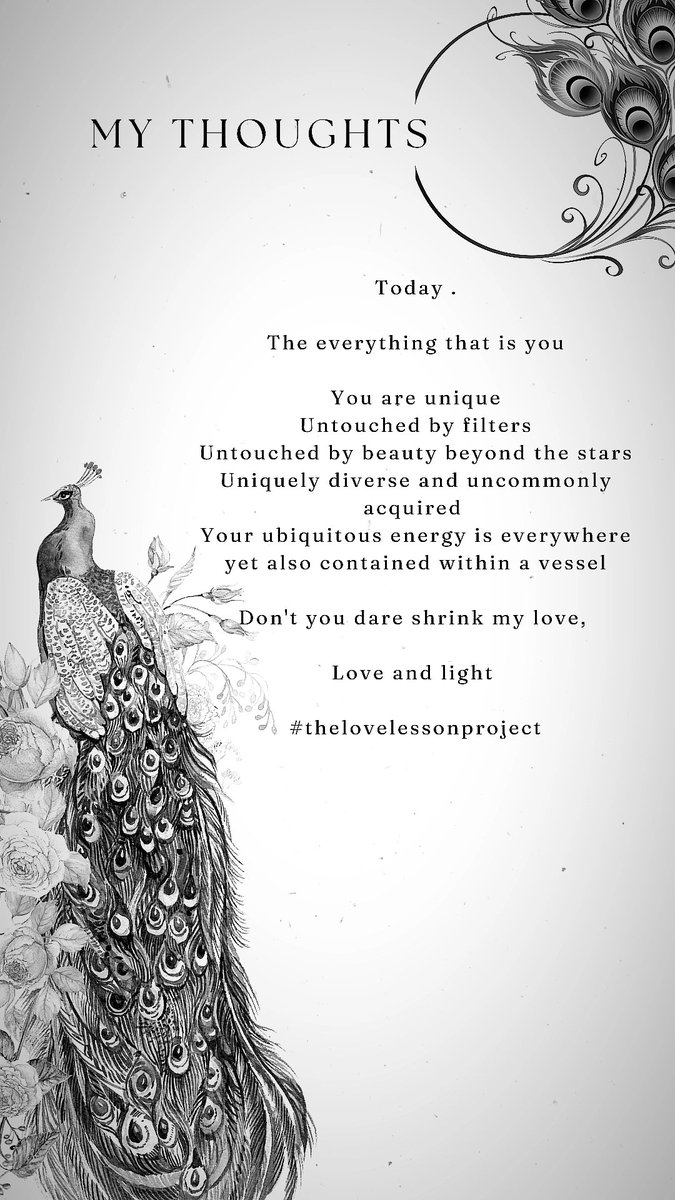 TLLP80's tweet photo. IG repost: 
#poems #poetrylovers #bloomforward #thelovelessonproject 🦚 https://t.co/lWLJltRD7h