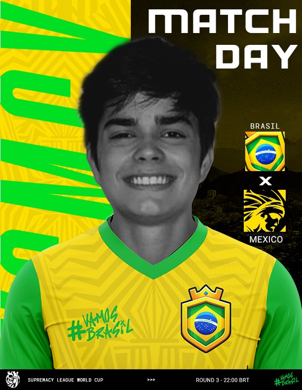 Nossa Seleção entra em mais um confronto dessa vez vs México um clássico! 

#VamosBrasil 🇧🇷⭐️