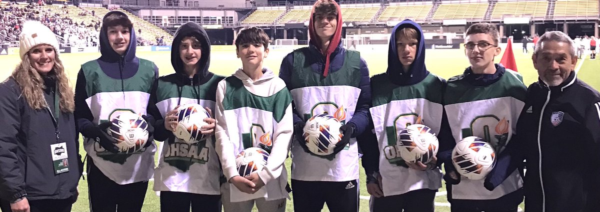 Thank Miss Kate Barnett, OHSAA Soccer Administrator for allowing our Toledo Christian player be a part of the 2023 OHSAA Soccer State Championships.