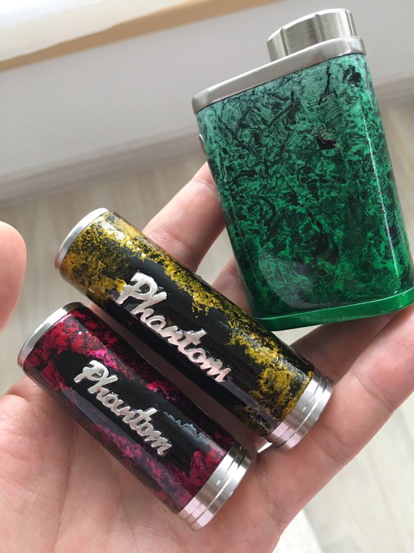 yamadasan_VAPE's tweet photo. pico写っちゃってるしもう無いけど。
#一日遅れた
#チューブの日
#VAPE
#phantomV2 https://t.co/Z2OaSJ9649