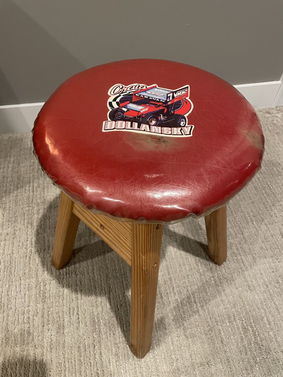 JulieDollansky's tweet photo. Old WoO Tourers May remember the veteran man at Lernerville who used to make these. When some make excuses why they can’t accomplish something. I think of the man who built these stools with one arm, (triple amputee). I appreciate him each time I use it! https://t.co/2xu0AB6elr