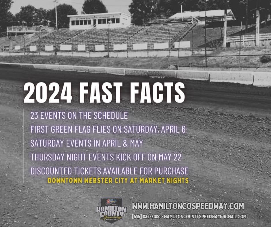 Webster City Market Nights 🎶 Meets Thursday Night Thunder 🏁 🤜🤛  

2024 is lookin’ so good already👌 <a href="/HamiltonCoSpeed/">HamiltonCoSpeedway</a>