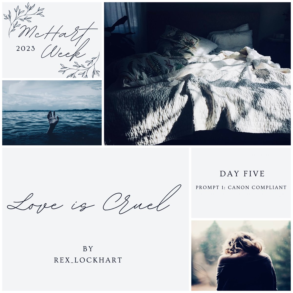 Rex_Lockhart's tweet photo. My #McHartWeek day 5 prompt 1: Canon Compliant fic. Be warned, there is no comfort in this angsty piece, but I hope guys will like it.
Love is Cruel
Diane returns to their home, alone and heartbroken.
https://t.co/kSTBSM6mMn
#McHart #TheGoodFight #DianeLockhart #KurtMcVeigh https://t.co/gQOgjDBQ1D