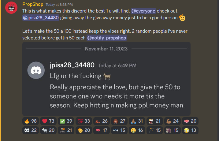 BeerMoneyyPicks's tweet photo. Let's fucking go!!!!!!!!
#ShopisOpen @lockprops
#GamblingX https://t.co/do791U8BTw