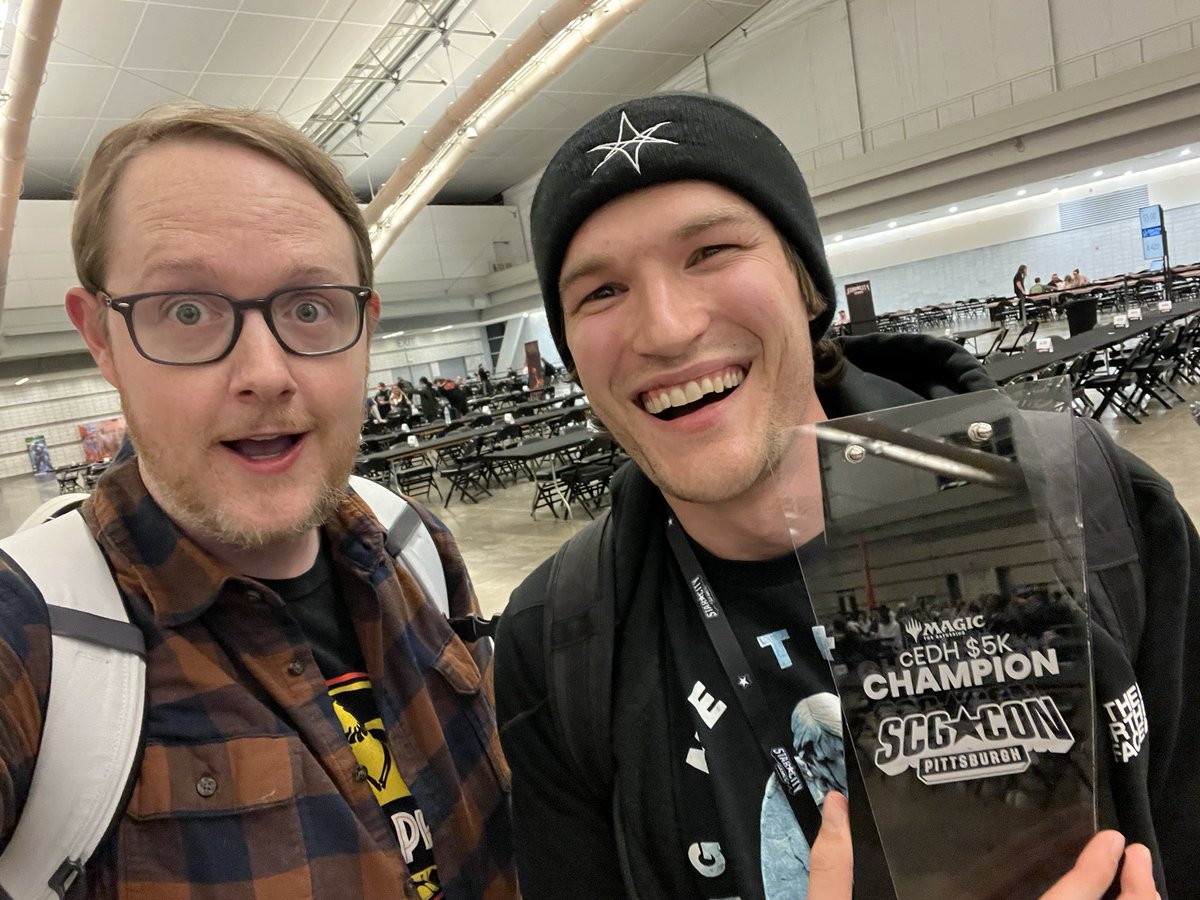 Kyle picked up #cEDH from watching my tournament reports and just won the SCGCon 5k with Tymna Kraum!

Let’s gooooooo!