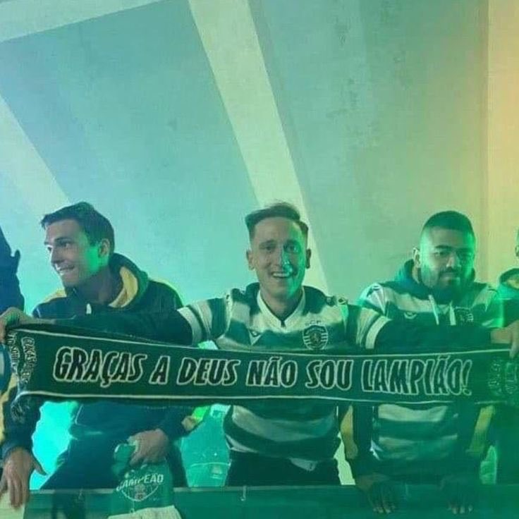 pra cima deles crl!! dia de sporting 💚💚