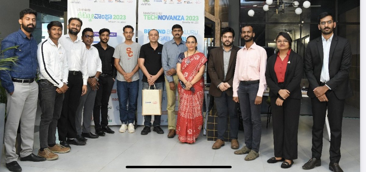 It was great hosting the startup’s yesterday with <a href="/karnatakadem/">Karnataka Digital Economy Mission (KDEM)</a> and congratulations to one’s who won the event. #MlrBlue23

Next stop Mangaluru Technovanza #MlrTVZ23