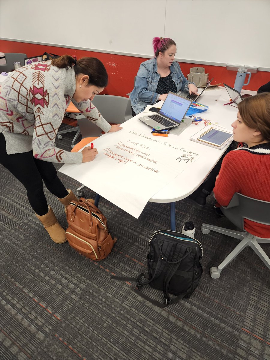 MrsTrotterSci's tweet photo. Saturday morning Sensemaking for our TxCSI Teacher Leader cohort. 1st meeting for this wonderful group of educators. This work is part of our vision and action plan for science instruction in FWISD. @CSI_Tx @StaceyLeonardB1 @mrshilbs11 https://t.co/gjpQ3v8arB