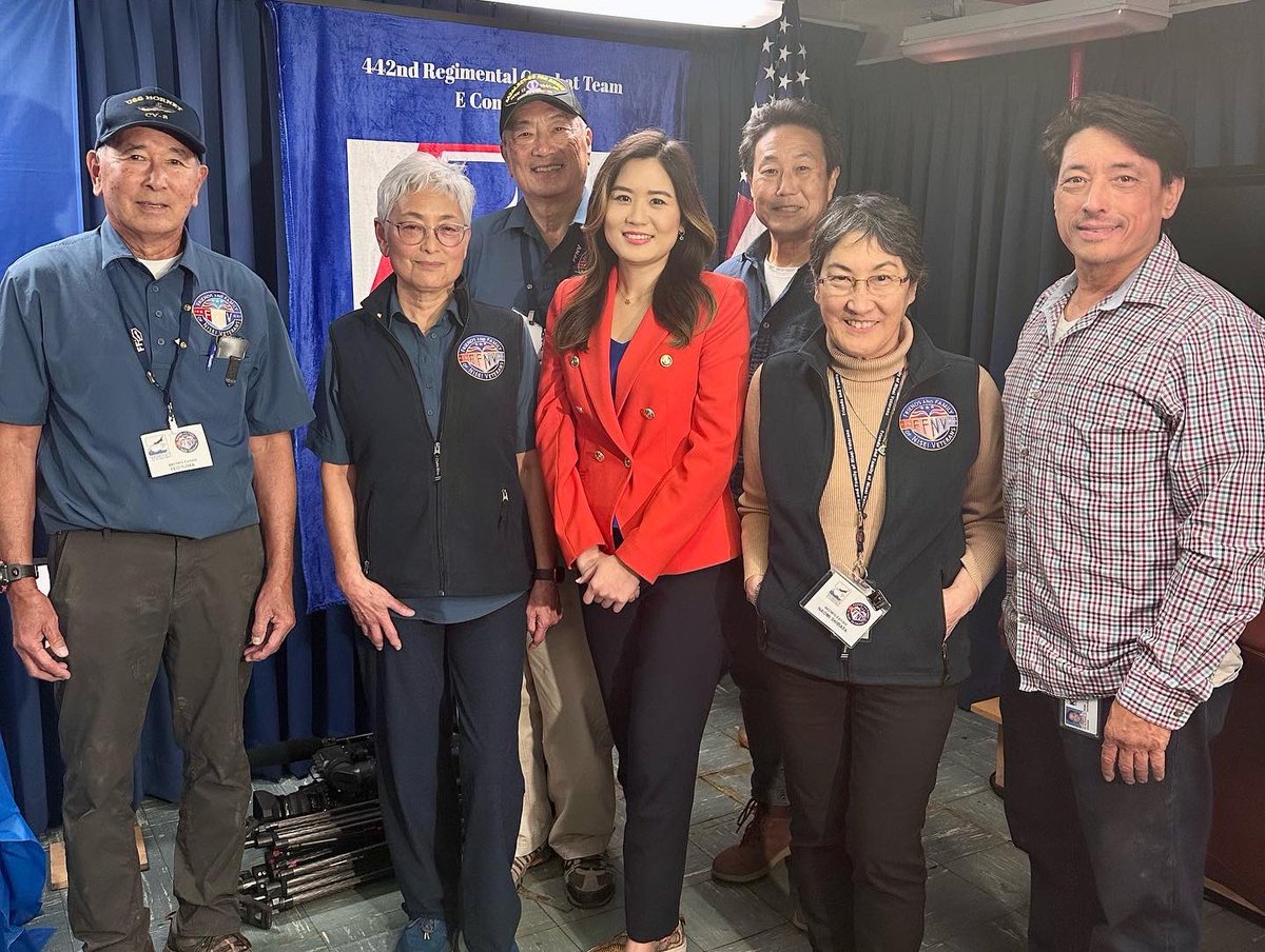 StephanieLinTV's tweet image. Tonight — we tell the often forgotten story of the most decorated combat regiment in American military history: The 442nd, a WWII segregated unit of Japanese American soldiers.
Notably, our production featured an all-Asian American cast + crew.
Tune into @kron4news at 6 PM.