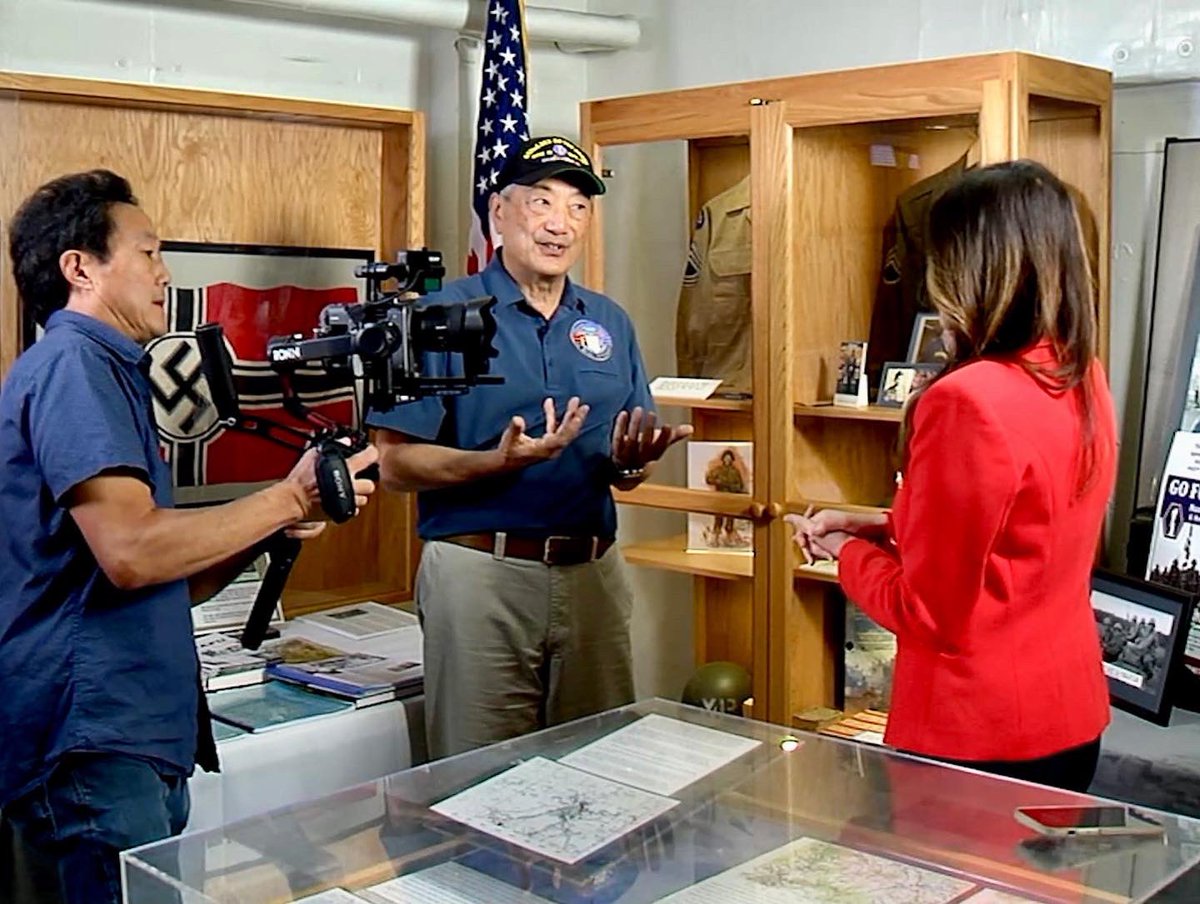 StephanieLinTV's tweet image. Tonight — we tell the often forgotten story of the most decorated combat regiment in American military history: The 442nd, a WWII segregated unit of Japanese American soldiers.
Notably, our production featured an all-Asian American cast + crew.
Tune into @kron4news at 6 PM.