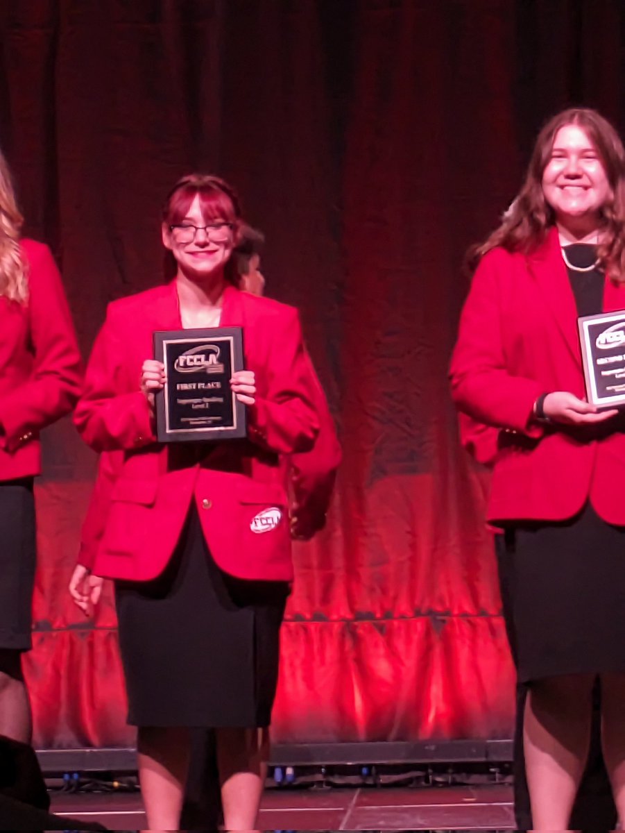 🥇Taylor Schlosser is the 1st Place Winner in Impromptu Speaking Level 2 at <a href="/NationalFCCLA/">National FCCLA®</a> National Fall Conference! Congratulations to all finalists, especially our fellow <a href="/FCCLAOhio/">Ohio FCCLA</a> members. #RedPride #2023NFC
